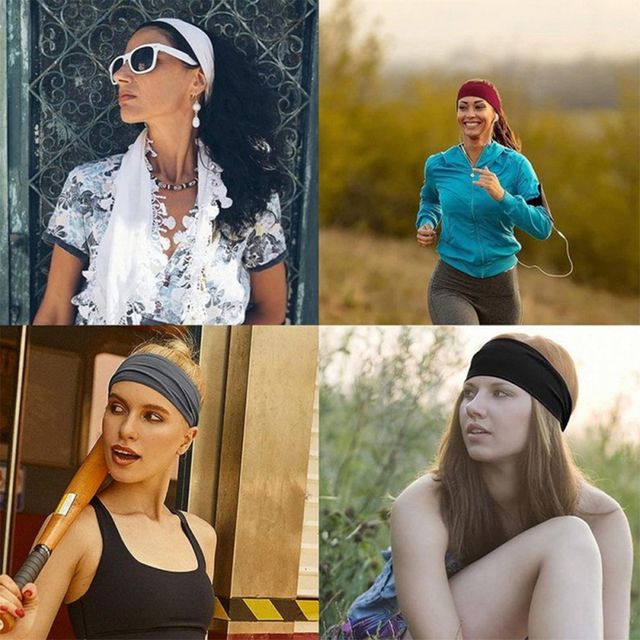 런닝 요가 헬스 데일리 탄력 숏 헤어밴드 HL-00033