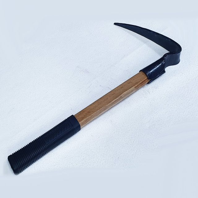 여물 쇠스랑 1발 고무자루 등산괭이 한발괭이