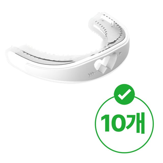 소음방지 마우스피스 치아마찰 이악물기 수면 10개