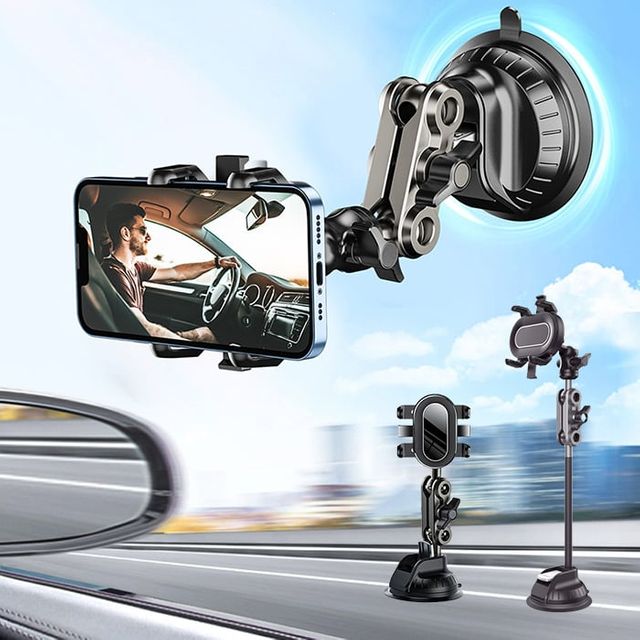 브이로그 흡착식 휴대폰 거치대 차량용 방송 소형