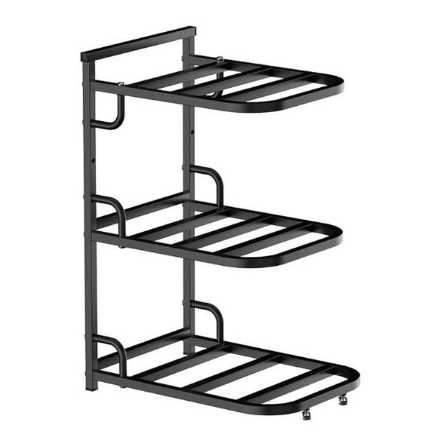 주방 수납 멀티팬 정리대 2단 3단 4단 다용도 선반