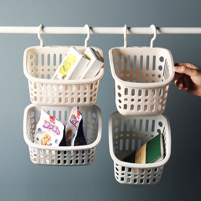 다용도 후크 수납 바스켓 정리 바구니