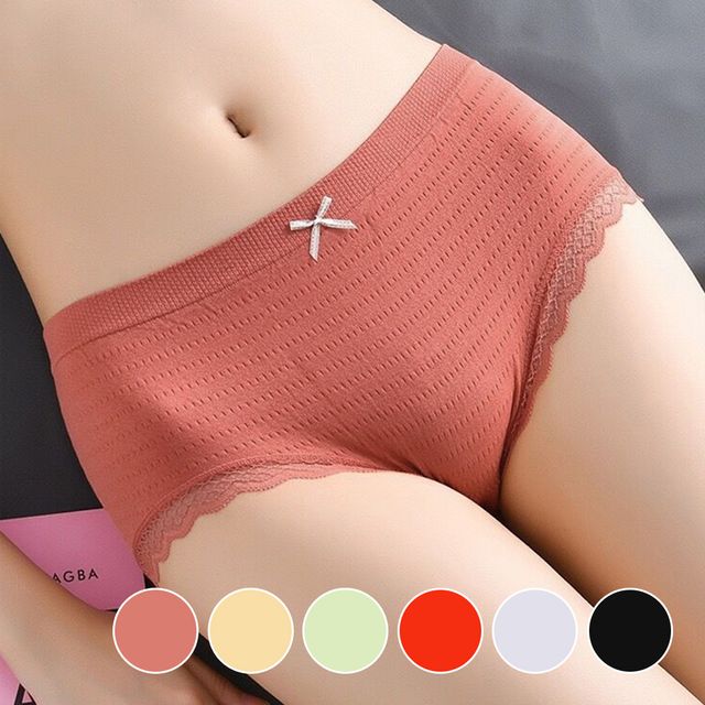 데일리 햄 라인 팬티 레이스 모달 언더웨어 포인트