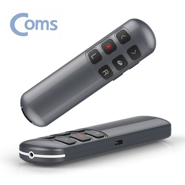 컴스 에어마우스 무선 프리잰터 레이져 포인터