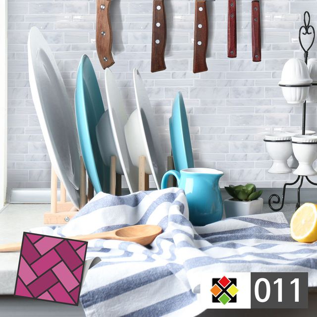 스티커타일 011 회백대리석 벽타일 월타일스티커