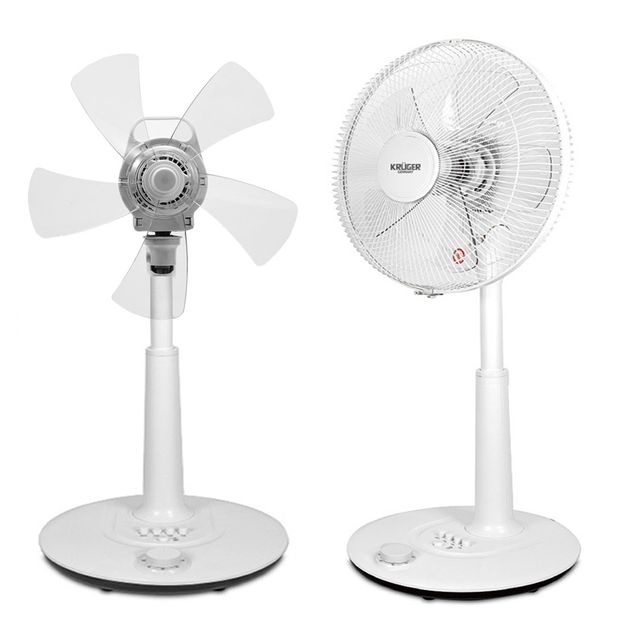 크루거1499 스탠드 선풍기 부드러운 5엽 35cm 날개