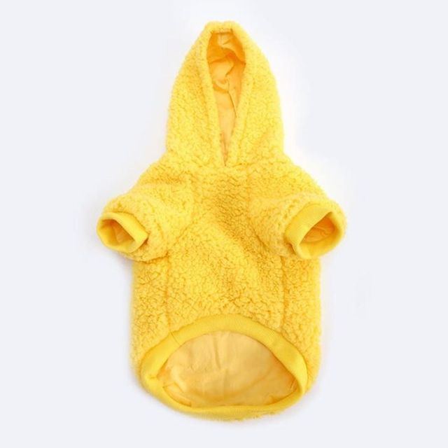 고양이 기모 후디 겨울 맨투맨 애견복 산책용 의류