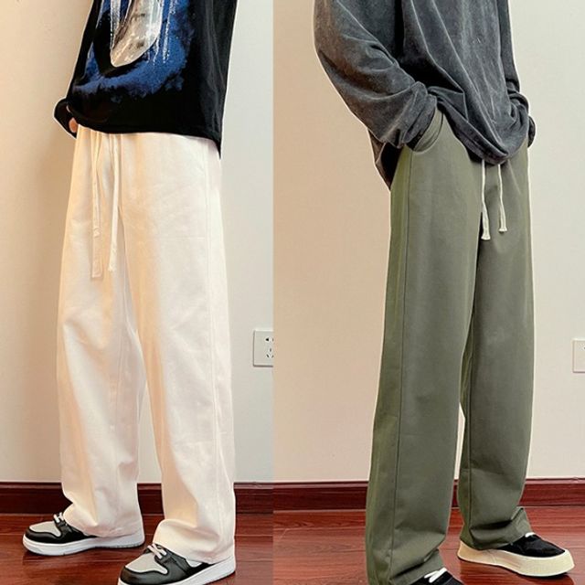 4컬러 남성 린넨 허리밴딩 팬츠 OSM-1006564