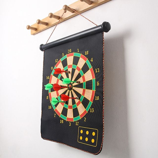 자석 다트 특대형 보드게임 사각천 마그네틱 벽걸이형