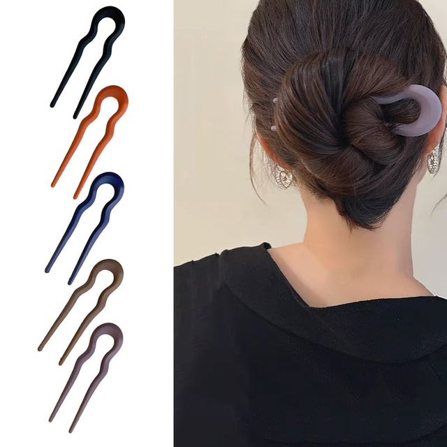 키밍 올림머리 U자 머리핀 5p 헤어핀 유자핀 머리장식