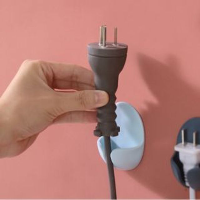 키밍 콘센트걸이 거치대 플러그 후크 걸이 전선 정리