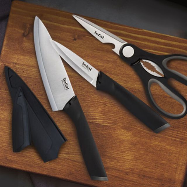 테팔 콜렉션 주방칼 과도 가위 3종세트 식도 조리도구 키친웨어