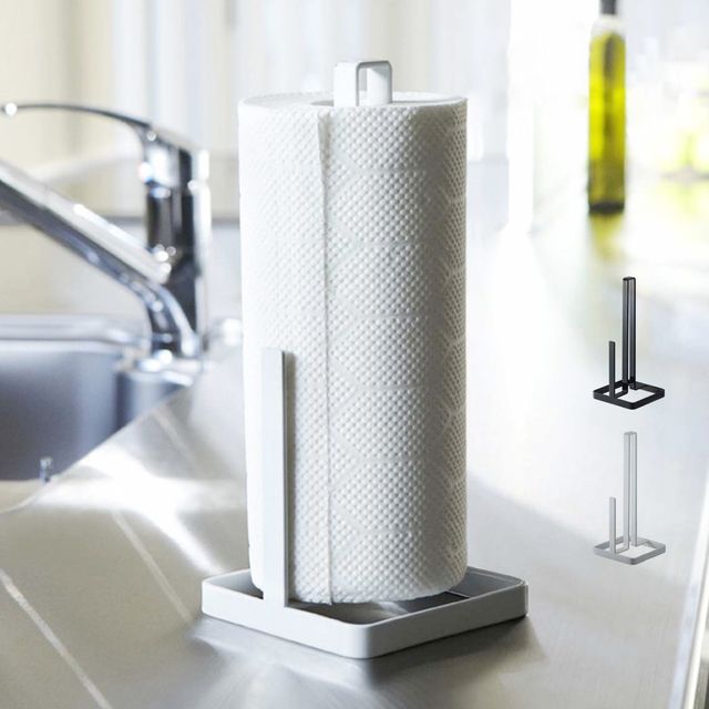 키밍 철제 키친타올 스탠드 받침 티슈선반 홀더