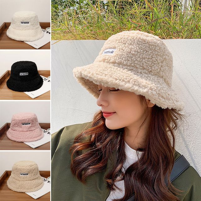 레터링 뽀글이 벙거지 ELM-069