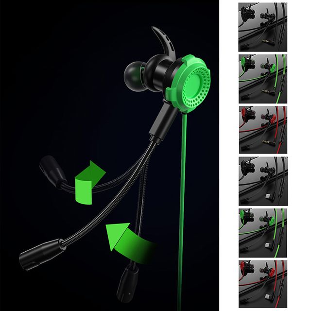 유선 게이밍 마이크이어폰 핸드폰 휴대폰 pc 스마트폰