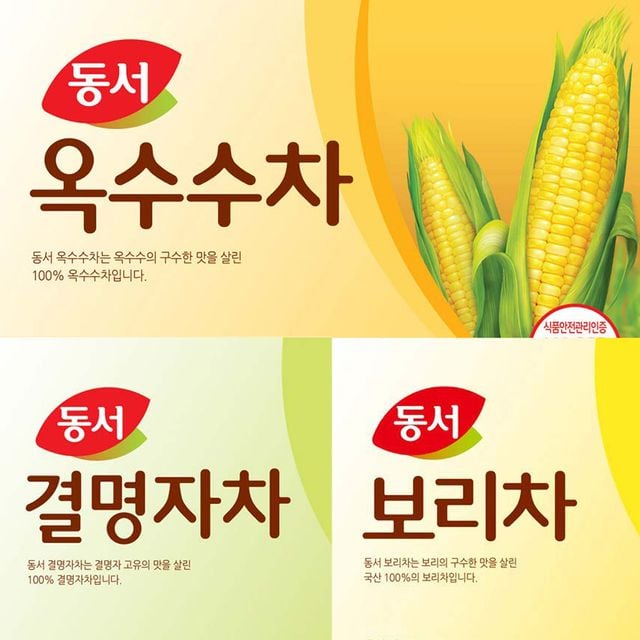 동서 티백 2리터용/ 보리차 / 옥수수차 / 결명자차