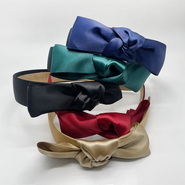 실크 리본 헤어밴드 머리띠 5종 LM-1001519