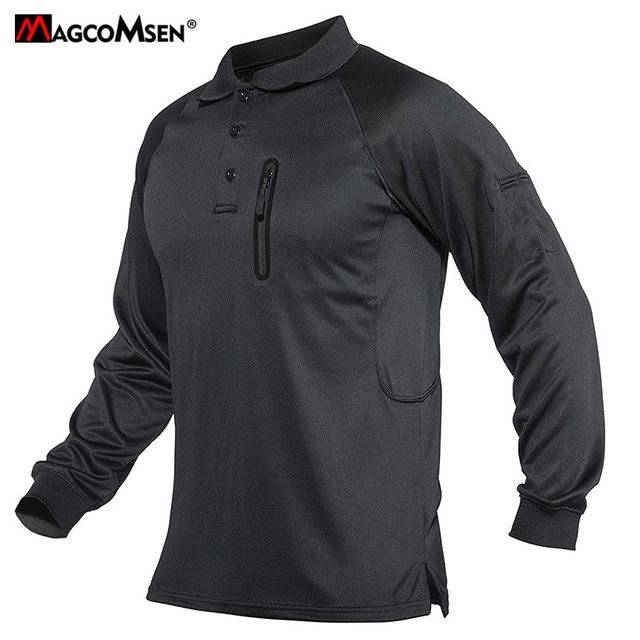 [해외] MAGCOMSEN-밀리터리 에어소프트 남성 긴 소매 티셔츠