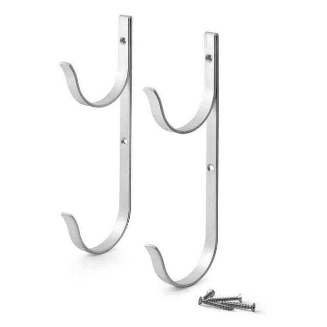 수영장 청소 도구 모음 합금 후크 2p 거치대 행거