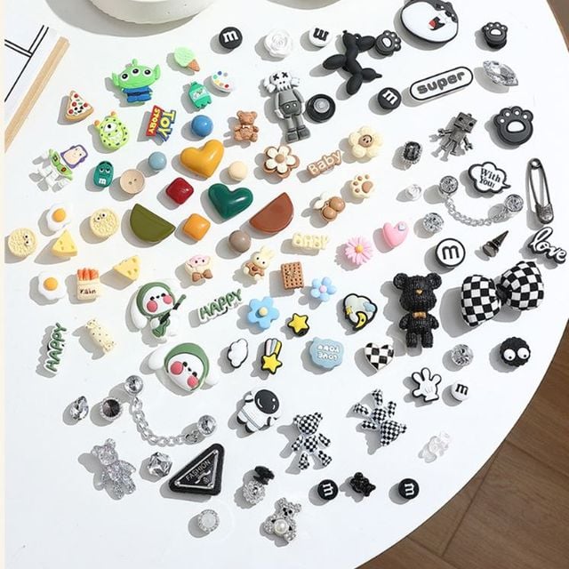 신발 슬리퍼장식 세트 귀여운 DIY 호환용 장식