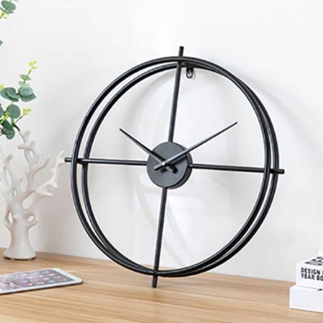 대형 무소음 엔틱 벽시계 인테리어 소품