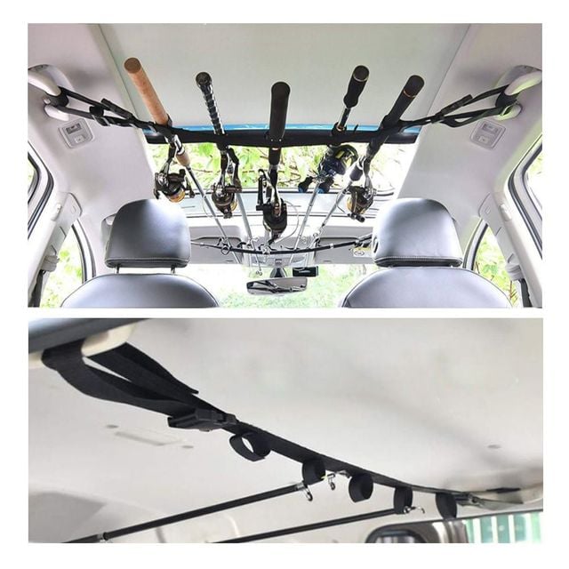 차량용 낚싯대 보관 홀더 고정 걸이
