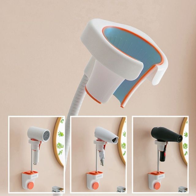 욕실 드라이기 거치대 각도조절 샤워기 홀더