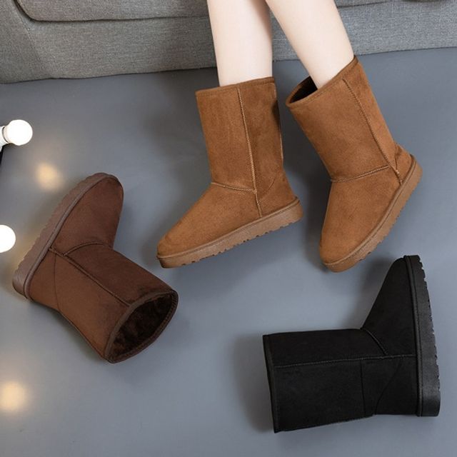 남녀공용 털안감 미들 부츠 OSM-1006705