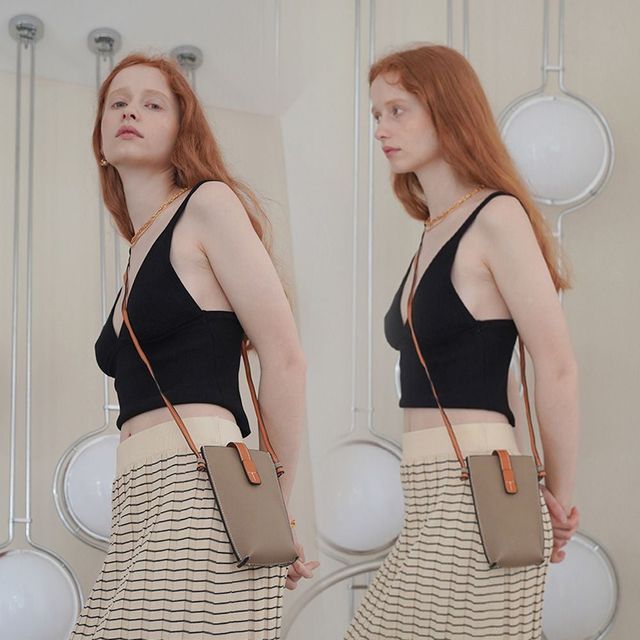 소가죽 미니크로스백 핸드폰 카드케이스 여행용 가방