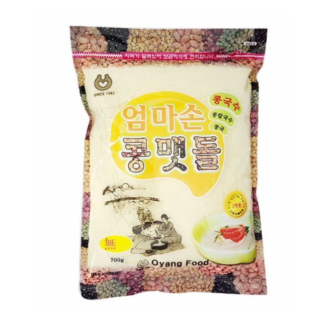 오양식품 엄마손 콩맷돌700g/ 콩국 콩분말/지퍼백포장
