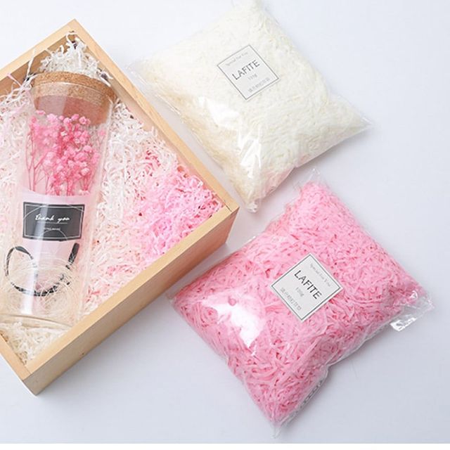 선물포장 완충제 500g 종이 스타핑 초핑 포장지 종이완충재