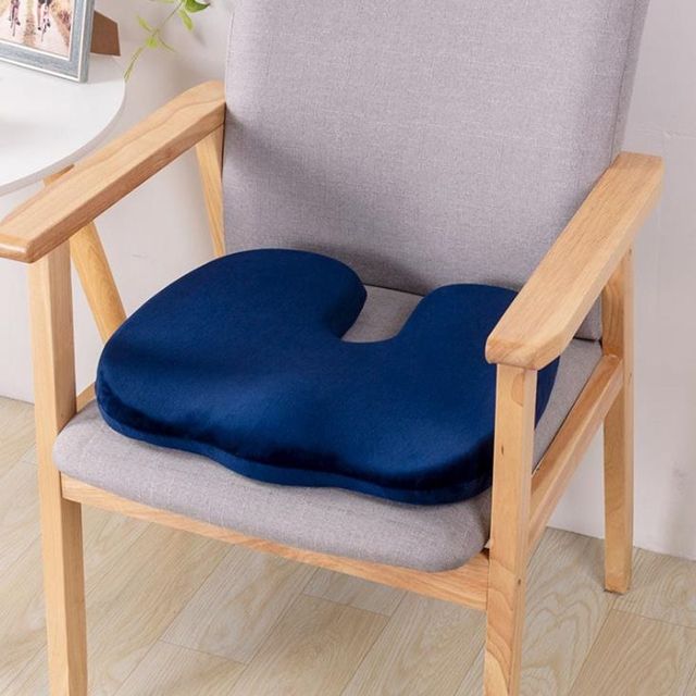 메모리폼 사무실 방석 편안한 의자 쿠션 2개 세트