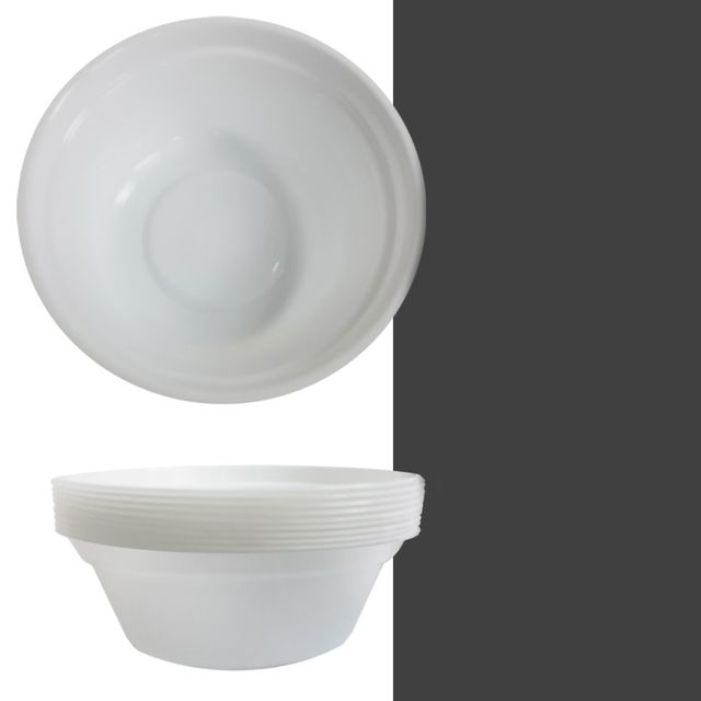 다회용 위생 일회용기 우동그릇 대2호 10개