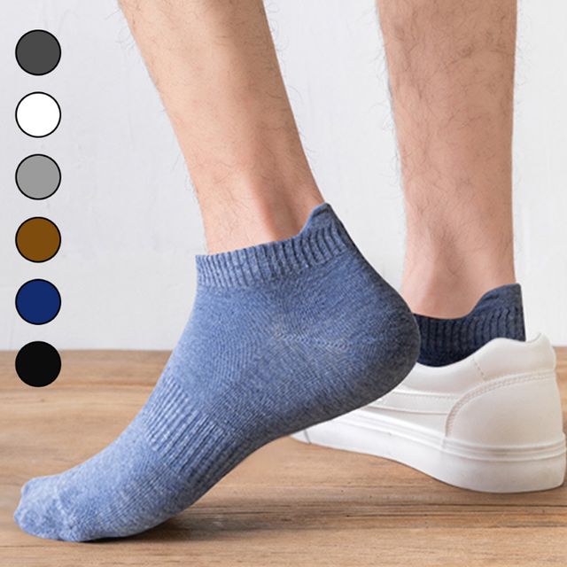 뒤꿈치 보호 양말 발목 단목 안벗겨지는 데일리 삭스