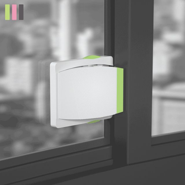 키밍 원터치 미닫이 안전잠금장치 창문스토퍼 도어락