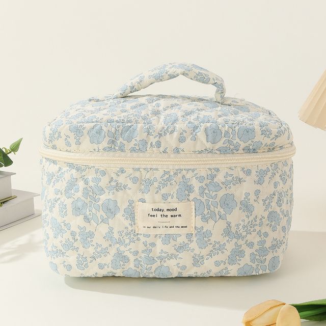 플라워 사각 손잡이 파우치 OSM-1006268