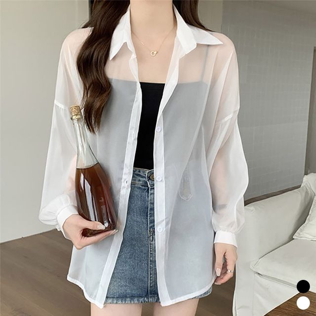 여름 실루엣 셔츠 LM-0387