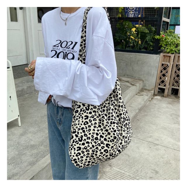 레오파드 크로스 숄더백 UC-0124