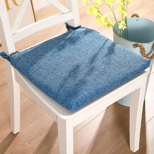 사각 린넨 방석 쿠션 사무실용 사계절 매트