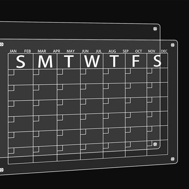 아크릴 메모판 자석 현관문 냉장고 메모보드 투명