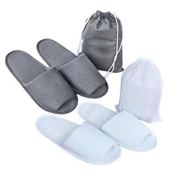 휴대용 타올천 슬리퍼 1+1 기내용 남여공용 여행용