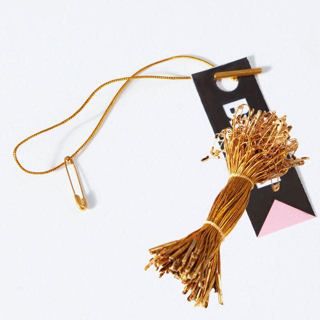 옷핀 실고리 택끈 라벨끈 택고리 골드끈 골드핀