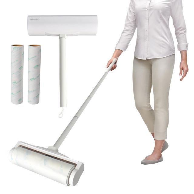 삼정 길이조절 안테나 테이프클리너 24cm대 리필 택일 긴자루 테이프크리너