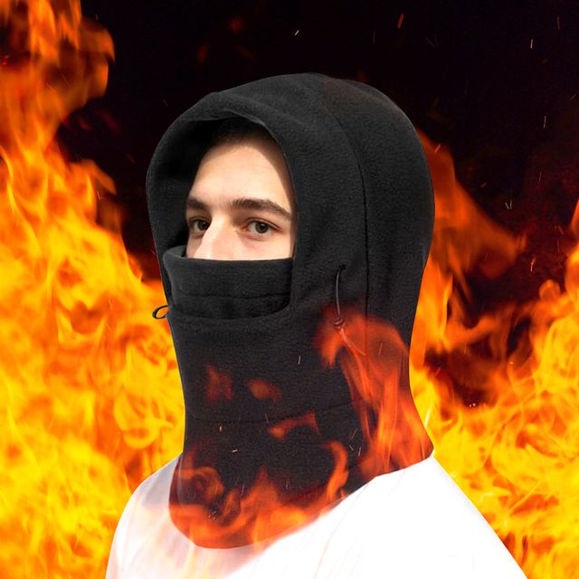 후드 넥워머 겨울 등산 자전거 방한 모자 바라클라바