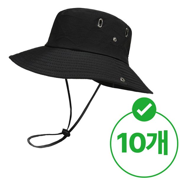 남자 등산모자 차양 사하라캡 낚시 여름 모자 10개