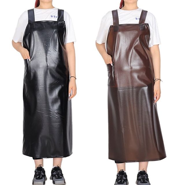 방수앞치마 H형 대 업소용 주방 앞치마 식당 미용실