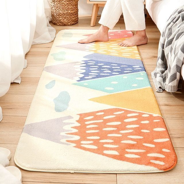 사계절 거실 침실 발매트 러그 카페트 세트