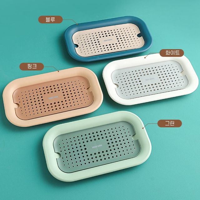 다용도 물빠짐 식기 건조 트레이 주방 거실용