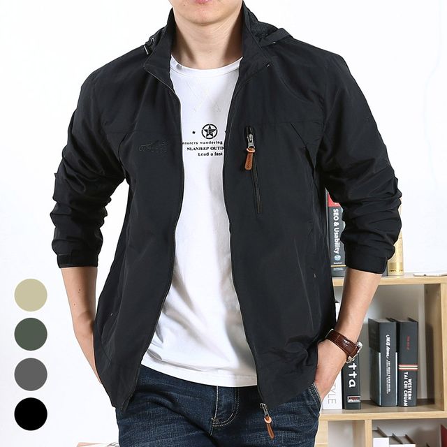 남성 아웃도어 트렌디 바람막이 ELC-9007