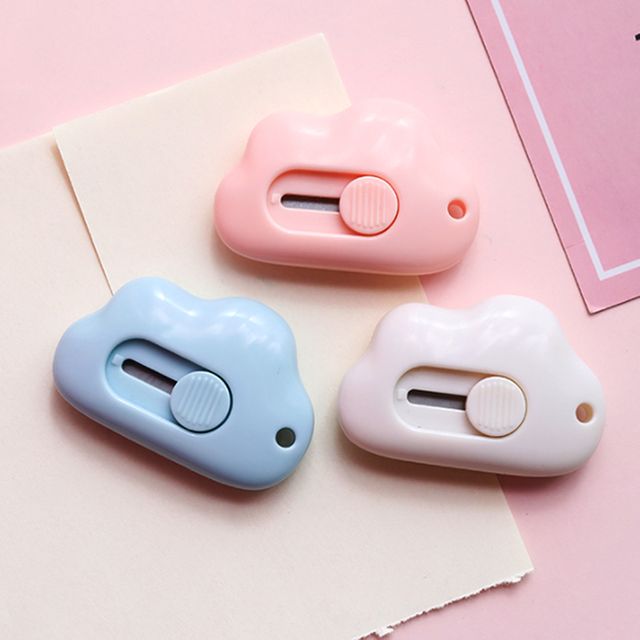 휴대용 구름 미니커터 박스 언박싱 커터기 택배커터기